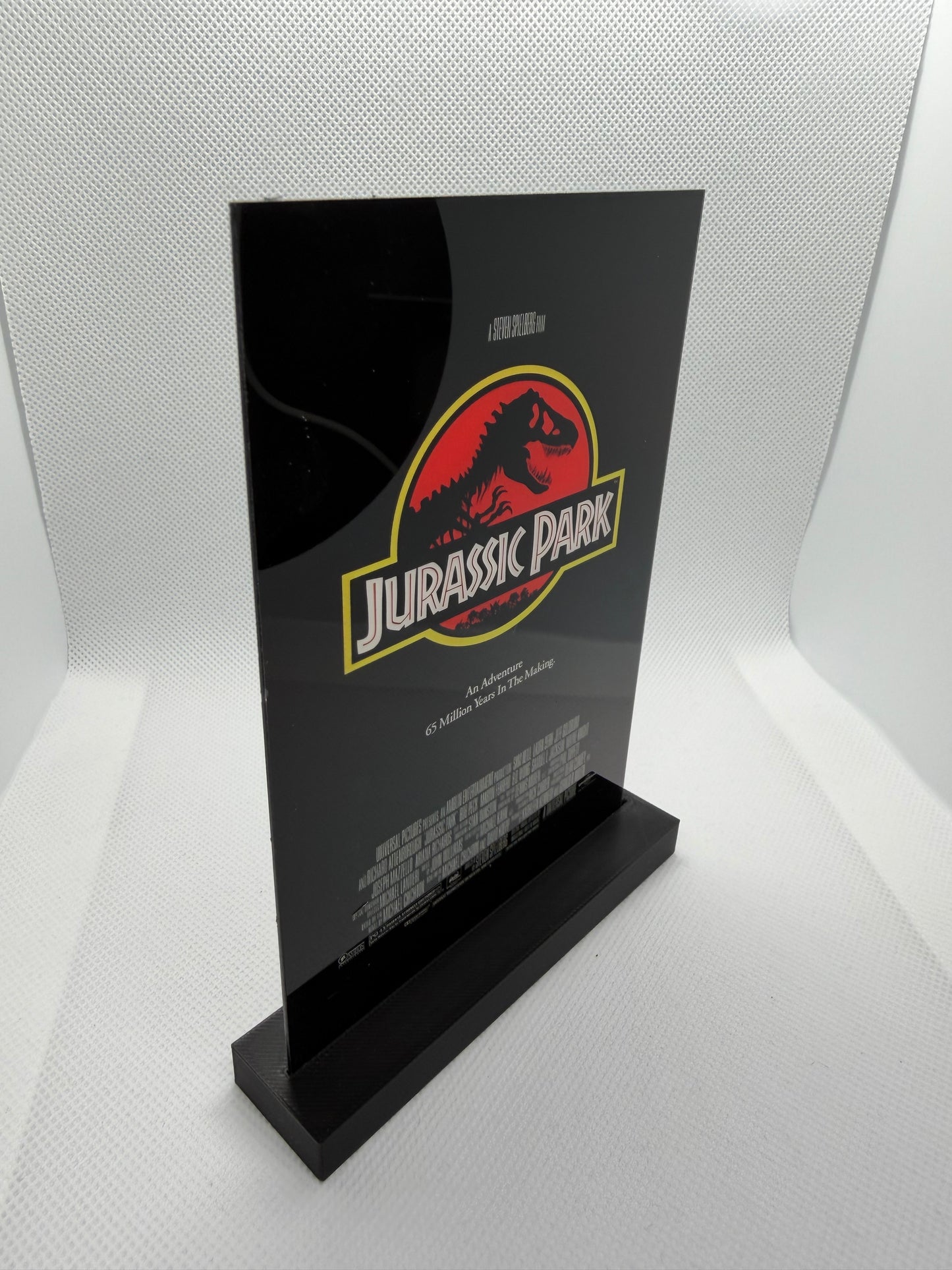 Jurassic Park Display Plaque