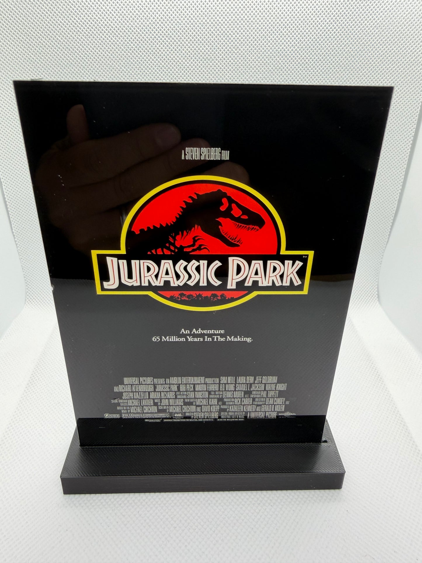 Jurassic Park Display Plaque