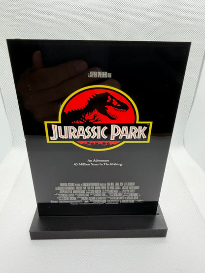 Jurassic Park Display Plaque
