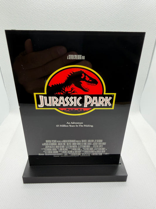 Jurassic Park Display Plaque