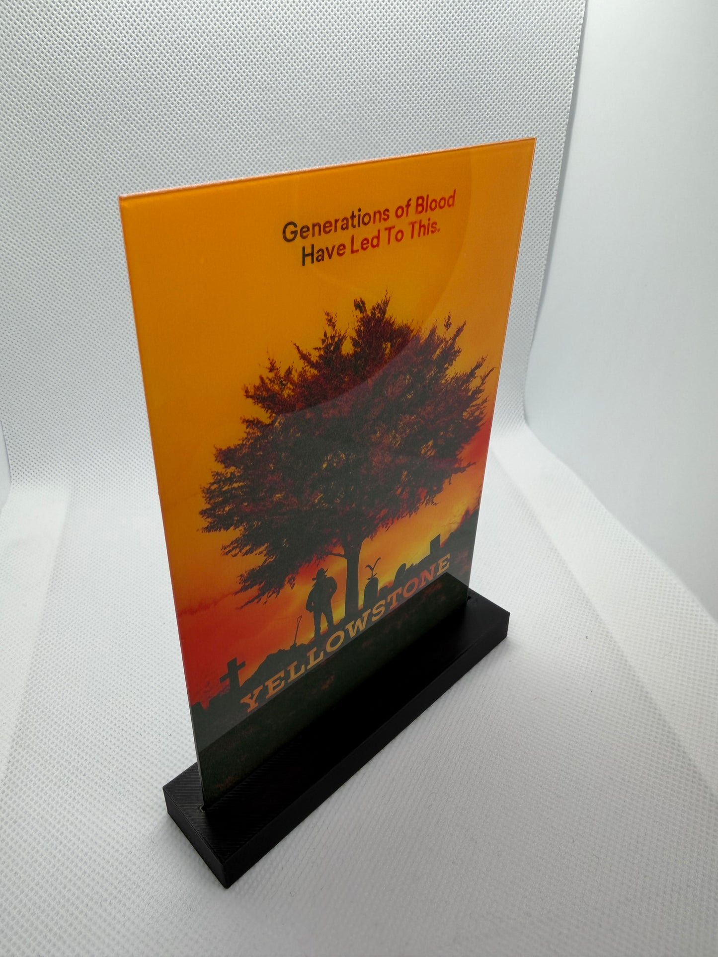 Yellowstone Display Plaque