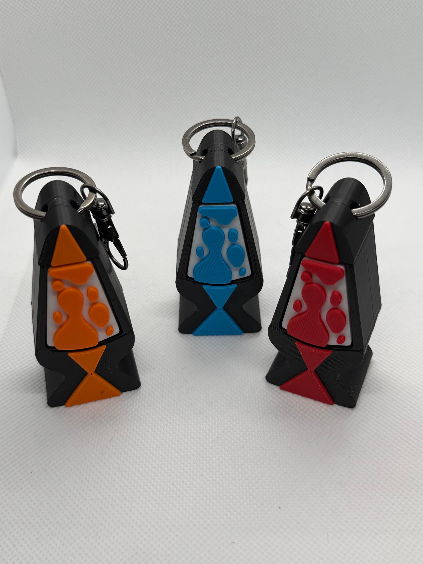 Lava Lamp Clicker Keyring
