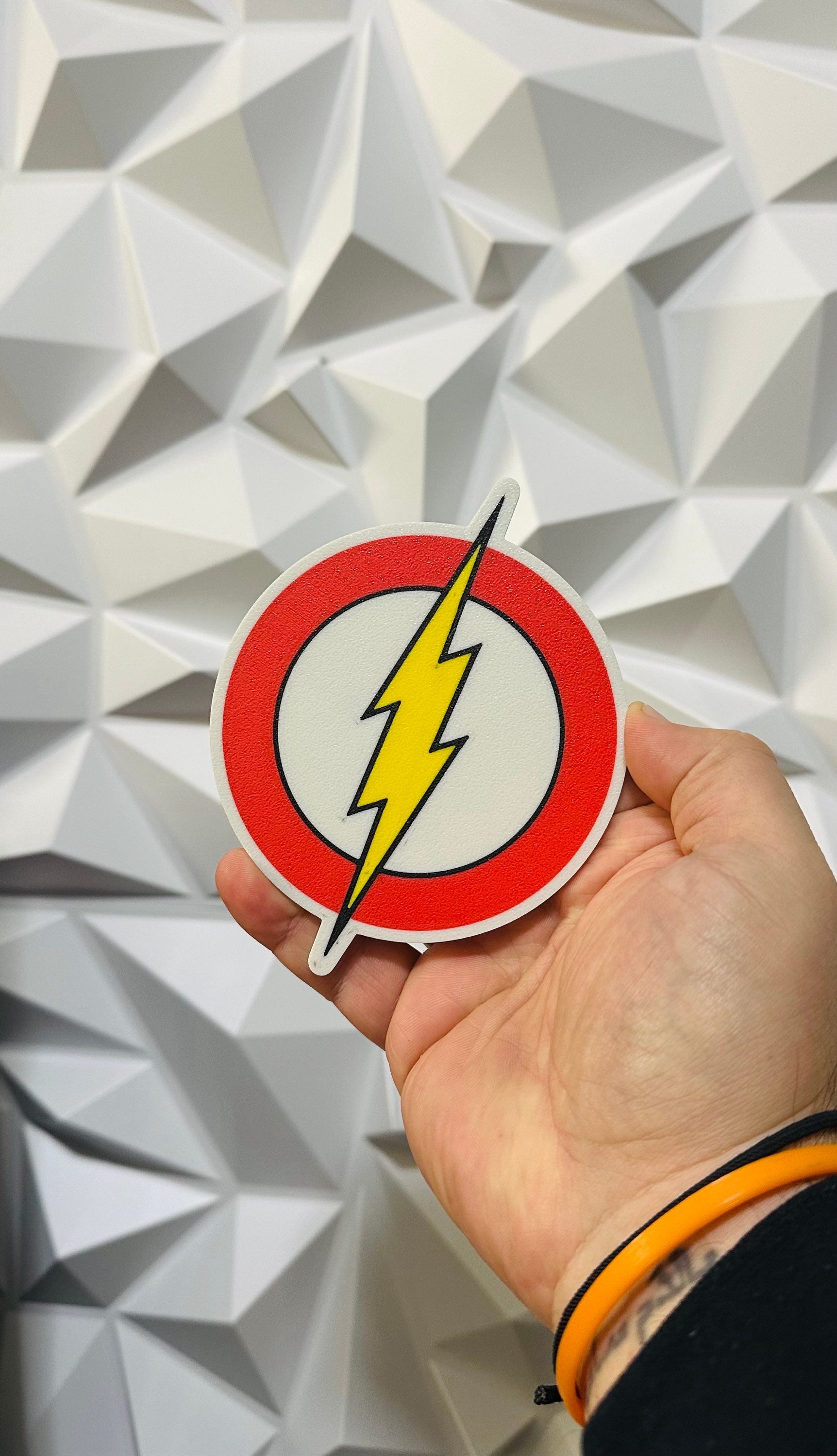 Lightning Bolt Comic Coaster image 0
