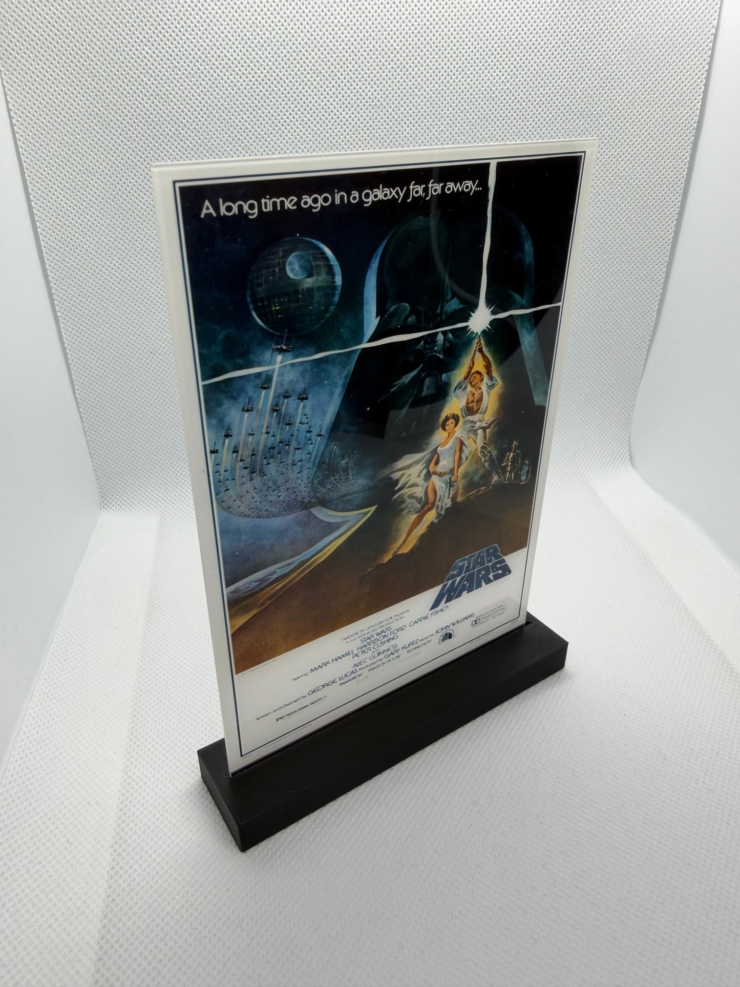 Star Wars A New Hope Display Plaque