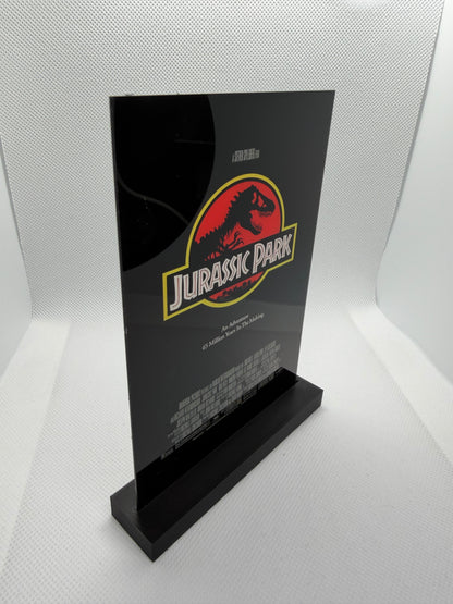 Jurassic Park Display Plaque