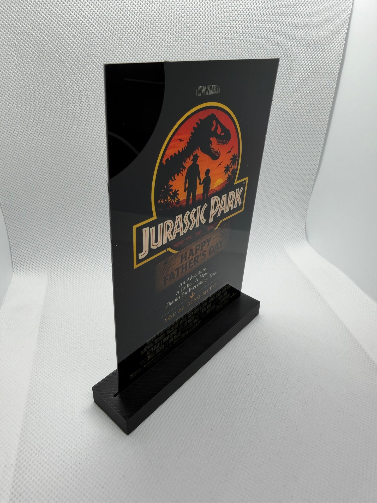 Jurassic Park Father’s Day Display Plaque