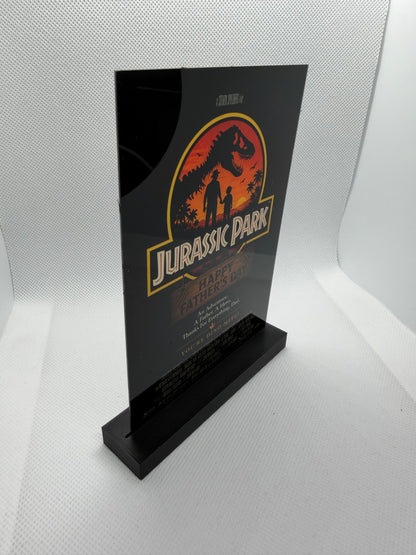 Jurassic Park Father’s Day Display Plaque
