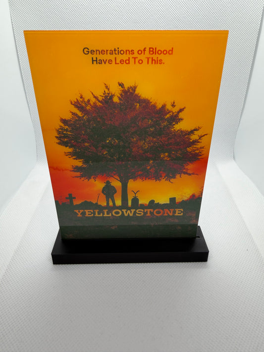 Yellowstone Display Plaque