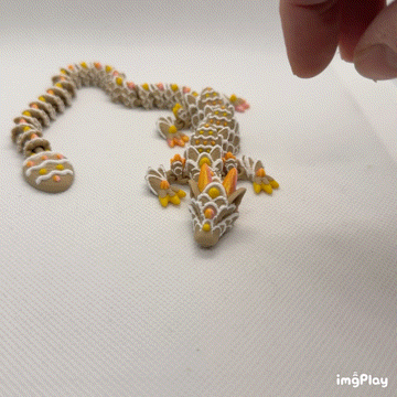 Easter Cookie Dragon