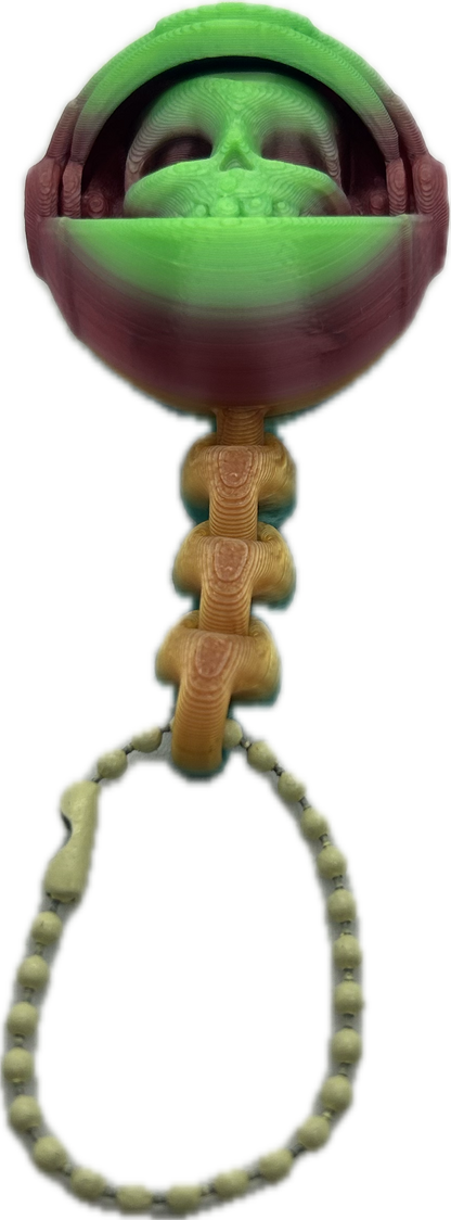Astronaut Skeleton - Keychain image 2